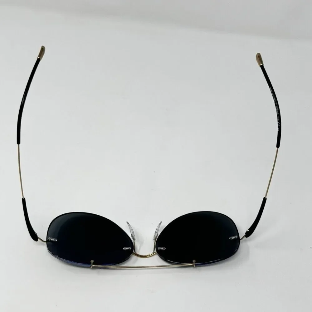 Silhouette Adventurer 8721 75 7530 1:1RX Gold Eyeglass Frames